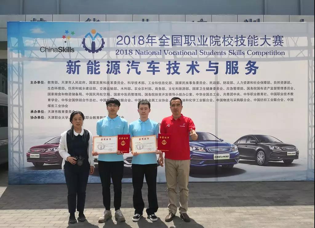 新能源团体三等奖